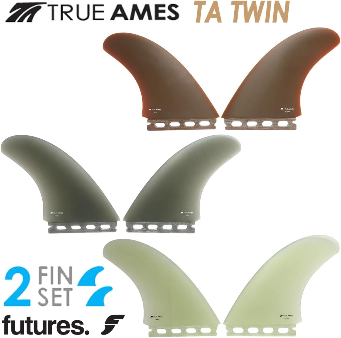 TRUE AMES トゥルーアムス フィン TA TWIN ツインフィン ツイン